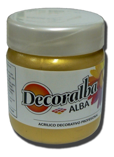 Acrilico Decorativo Decoralba 200 Ml Metalizada