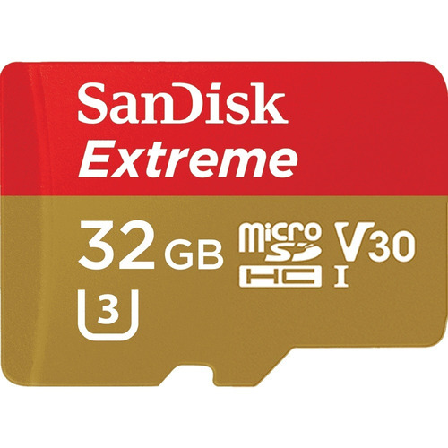 Sandisk Micro Sd Hc U3 A1 32gb Extreme 100mb C 10 Sdsqxaf *