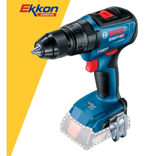 Imagen 3 de 8 de Taladro Bosch Inalambrico Percutor S/carb Gsb 18v 50 S/bat