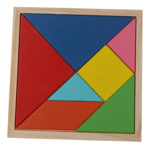 Juego De Mesa, Tangramas 6 Pzs Juego Para Creatividades