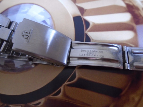 Baume & Mercier Baumatic Aço Ouro Automático Garantia