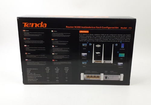 Access Point Ruteador Router Tenda F3 (Usado)