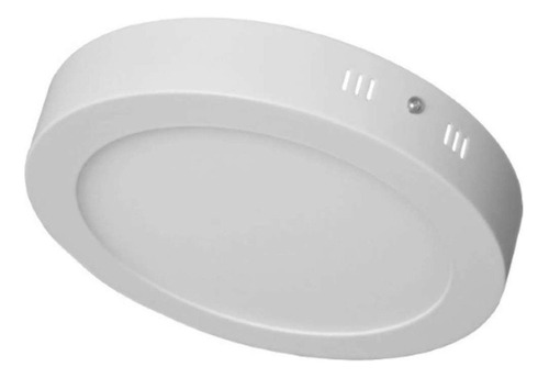 Plafon Led Sobrepor Redondo 12w 6500k Branco Frio 100v/240v