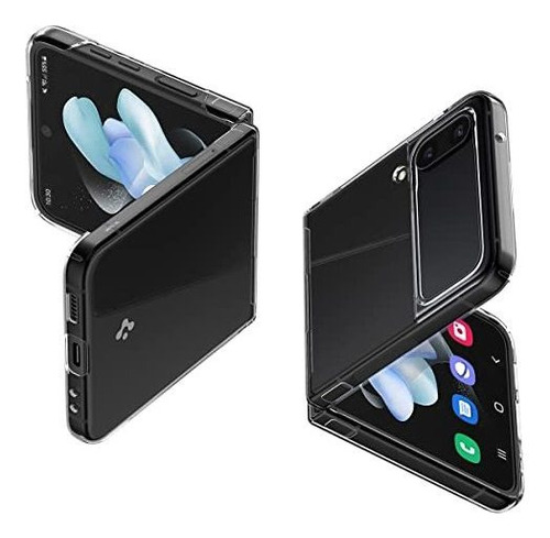 Funda Para Samsung Z Flip 4 Spigen Air Skin Transparente