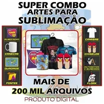 Comprar Artes Para Canecas Camisetas Almofadas Chinelos Sublimação