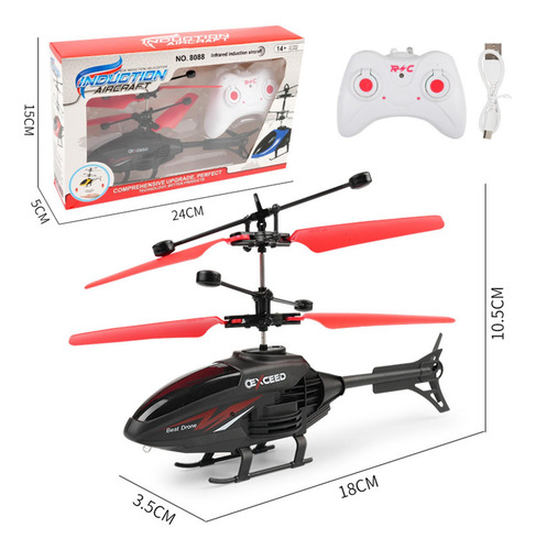 Helicóptero De Juguete Usb Powered Kids Playset Para Niñas
