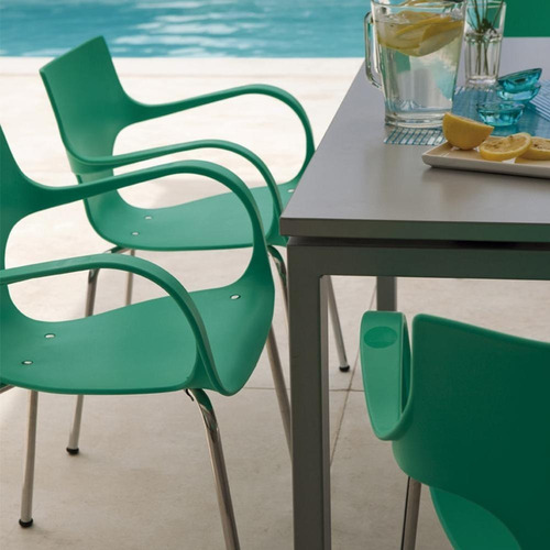 Imagen 3 de 6 de Pack X 2 Silla De Comedor Diseño Jim Cromada Colors