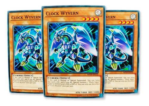 Yugi-oh! Clock Wyvern Mp19-en152 Comun