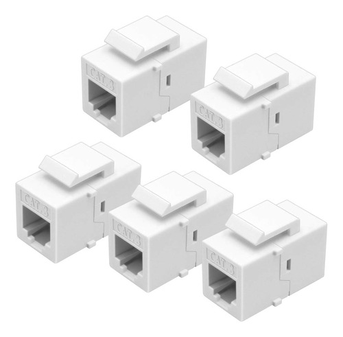 Necables Paquete De 5 Conectores Keystone Para Telefono Cat3