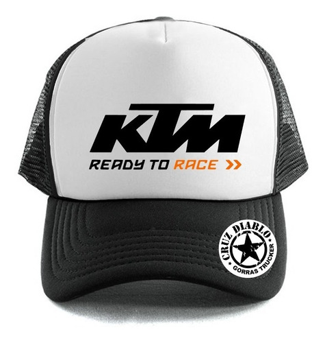 Gorras Trucker Ktm Dis4 Cruz Diablo