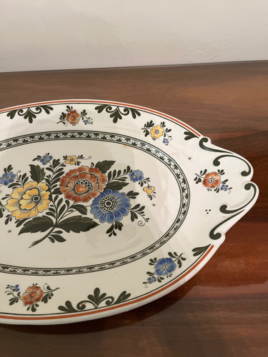 Fuente Ovalada Villeroy & Boch Usada Como Nueva Blanco (Usado)