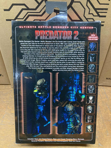 Predator City Hunter Battle Damage Neca Ultimates