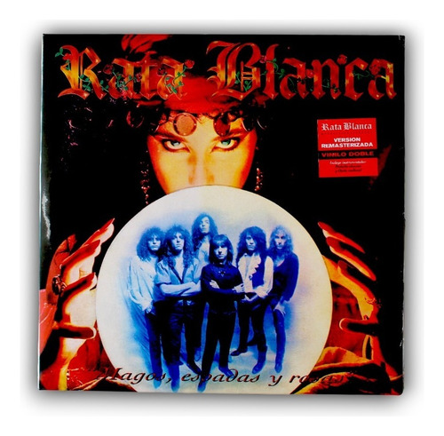 Disco De Vinilo  Magos Espadas Y Rosas  De Rata Blanca