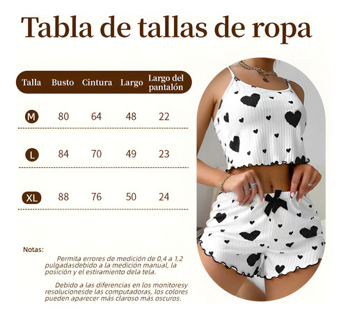Pijama De Mujer Verano Conjunto De Camisola Y Pantalón Corto