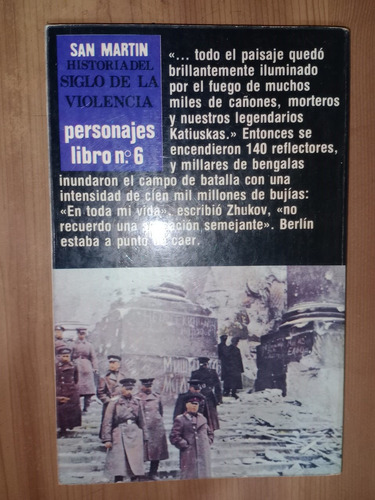 Libro Zhukov Preston Chaney San Martín Personajes 6