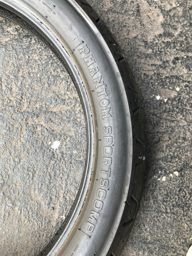Pneu Pirelli Phantom Sportscomp 100/90-18 Dianteiro Ml29 (Usado)
