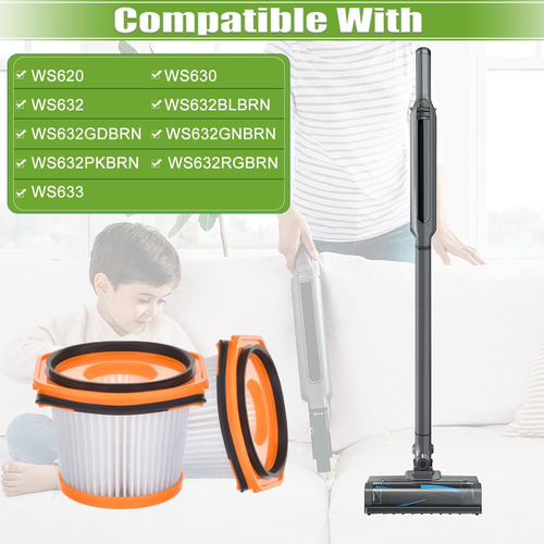 Filtro Para Aspiradora Sin Cable Shark Wandwac System