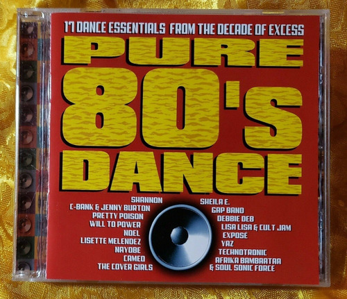 Pure 80's Dance Cd Technotronic Yaz Lisa Pretty Poisonp78