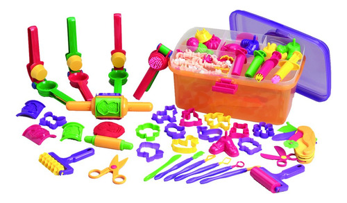 Constructivo Playthings Cpx-087 aula Clayworks 75 piezas,