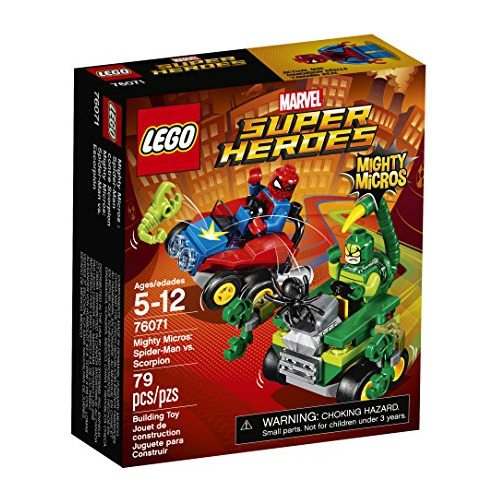 Lego Super Heroes Mighty Micros Spiderman Vs Scorpion