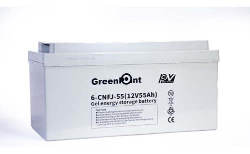 Batería Gel 12v 55ah Green Point