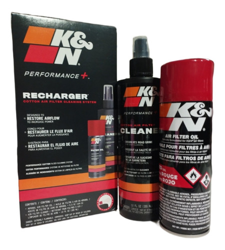 Kit De Limpieza Kyn Para Filtro De Aire 