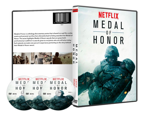 Medalla De Honor Serie En Dvd Latino/ingles Subt Español