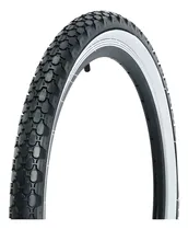 Comprar Llanta Para Bicicleta Urbana Retro Cara Blanca R24 X 2.125 Color Negro Cara Blanca