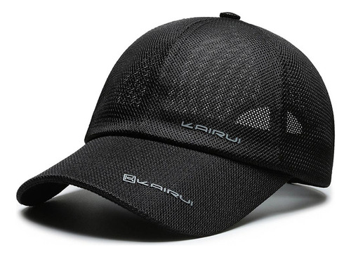 Gorra De Béisbol Sun Hat Peaked Cap De Malla Fina Para Hombr