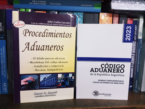 Combo Codigo Aduanero + Procedimientos Aduaneros