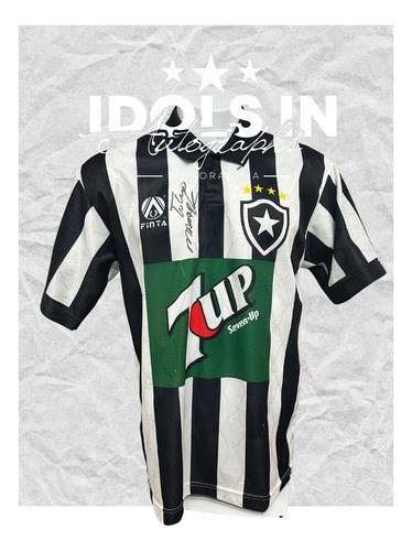 Camisa Do Botafogo 1995 Autografada Pelo TĂșlio Maravilha.