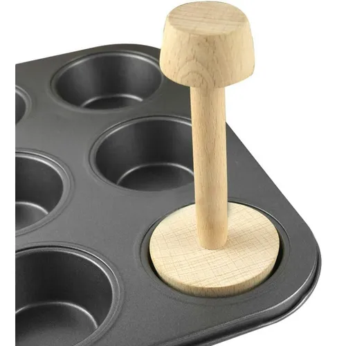 comprar Tamper De Madera Doble Para Tartas Y Pasteles - Herramienta 