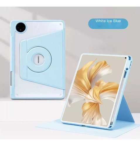 Para Huawei Matepad Se 11 2024 Funda Giratoria Tableta Blue