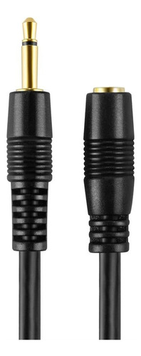 Cable De Extension Audio Mono, Ts De 3,5mm Macho A Hembra