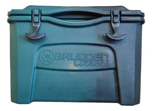 Caixa Térmica Cooler 30 Litros Verde Com Preto Brudden