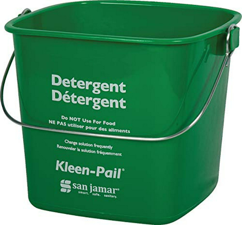 Cubo De Limpieza Comercial 3qt (verde)  Kleen-pail  Kl97gn.