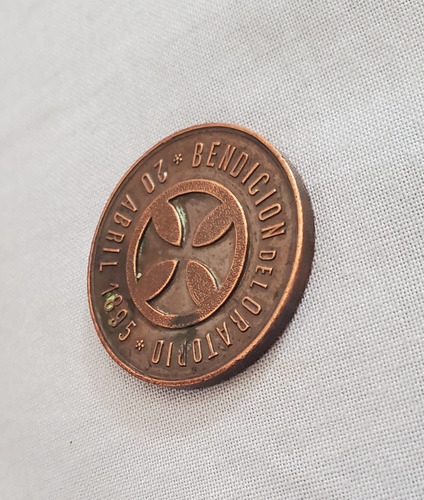 Medalla Estancia La Amalia 20 De Abril 1895 (Usado)