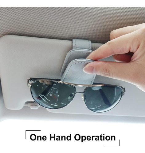 Paquete De 2 Soportes For Gafas De Sol For Visera De Coche,
