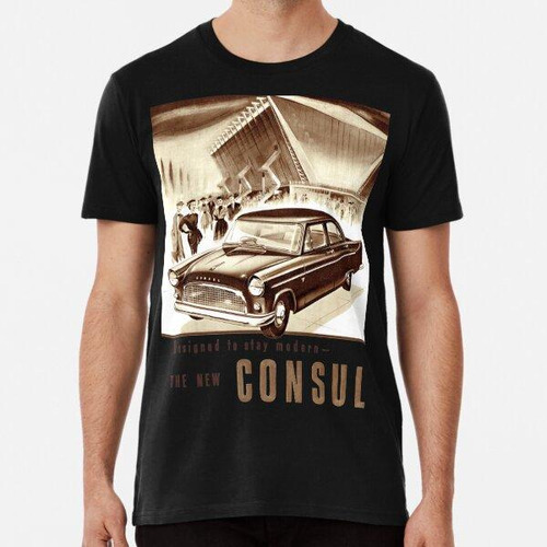 Remera Ford Consul Algodon Premium