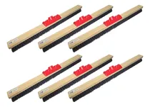 Comprar Pack X 6 Escobillones Barrendero 80cm 6 Hileras Cerdas Nat.