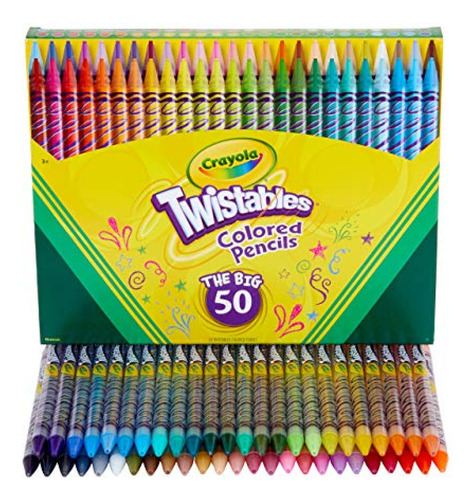 Crayola Crayones  Juego De Lápices De Colores Crayola Twista