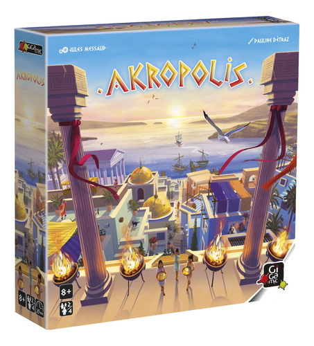 Akropolis Juego De Mesa (español)