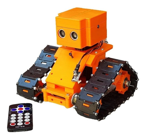 Robot Oruga Completo Arduino Robótica Laboratorio Escuela