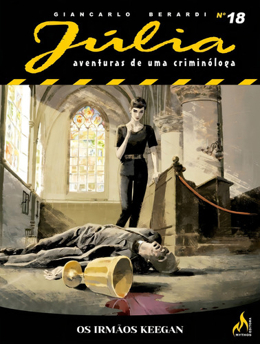 Júlia Nova Série 18: Aventuras De Uma Criminóloga, De Giancarlo Berardi., Vol. 18. Editorial Mythos Editora, Capa Mole Em Português, 2023
