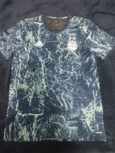 Camiseta Adidas Argentina Prematch 2021 Talle L Sin Detalles (Usado)