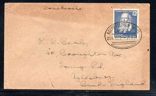 Alemania, Sobre, Reich, Historia Postal,  (ge-11)