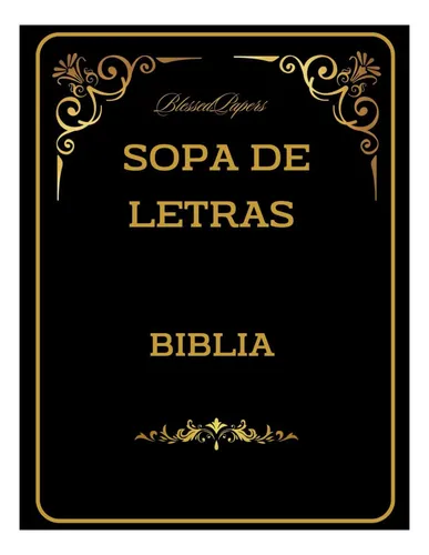 Libro: Sopa De Letras La Biblia: Sopa De Letras De La Con Y