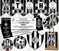 Comprar Kit Imprimible Candy Bar Atlético Central Córdoba Editable