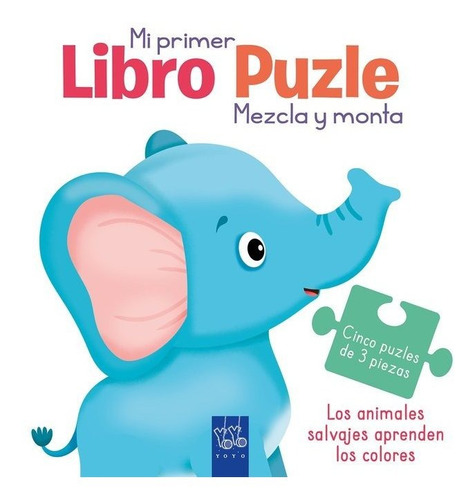 Libro Los Animales Salvajes Aprenden Los Colores - Yoyo