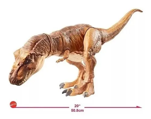 Jurassic World Dinosaurio T rex Mordida Extrema 50 Cm Mattel
